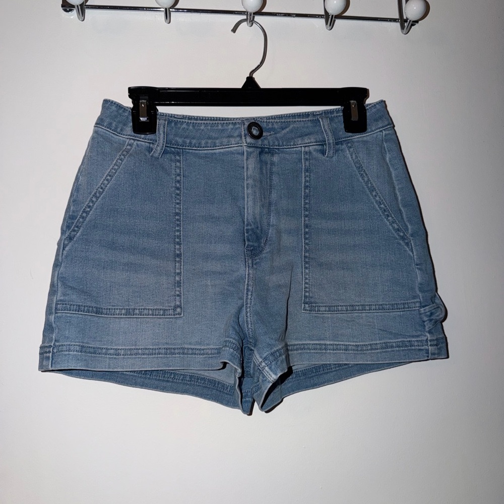 Volcom Denim Blue Women's Jean Shorts